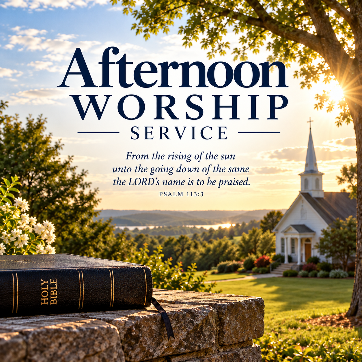 Afternoon Service